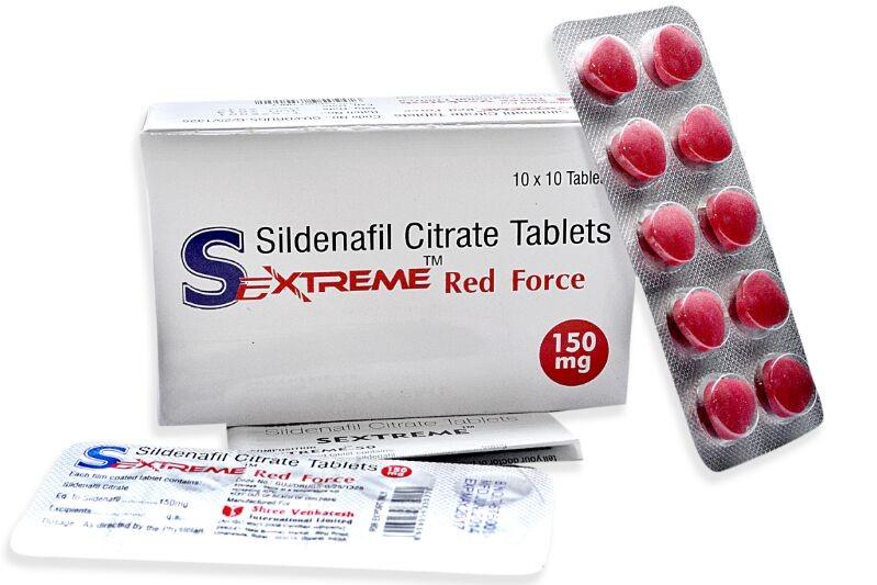 Red Viagra 150 Mg: The Latest Sildenafil Product For Fighting ED ...